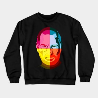 Steve Jobs portrait Crewneck Sweatshirt